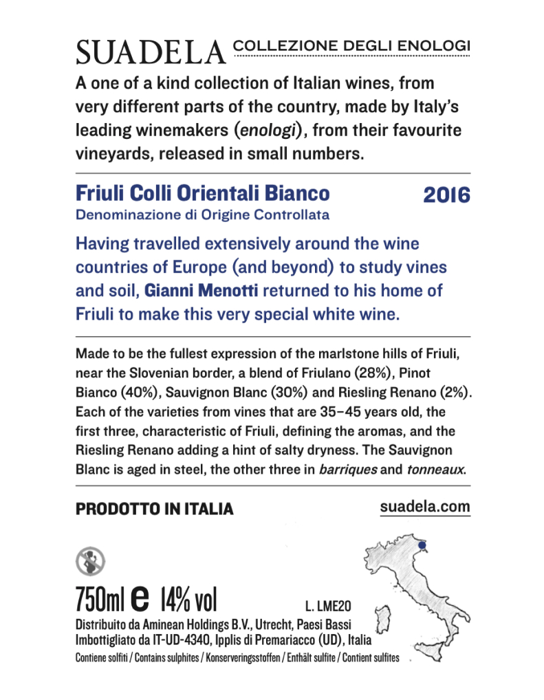 FRIULI COLLI ORIENTALI BIANCO DOC